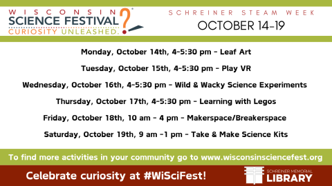 Wisconsin Science Festival: Leaf Art