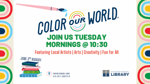 Color Our World Invitation