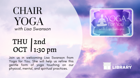 Yoga for You Logo and purple sky